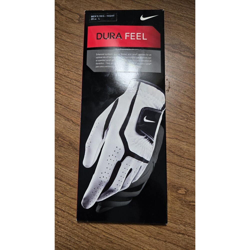 Nike Dura Feel Golf Glove Men's Reg RIGHT Large 25cm